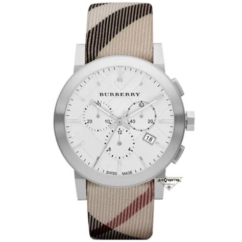 Orologio Burberry The City BU9357 uomo pelle check watch